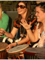 College Students & Drumming Programs